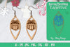 Christmas Earrings SVG Bundle