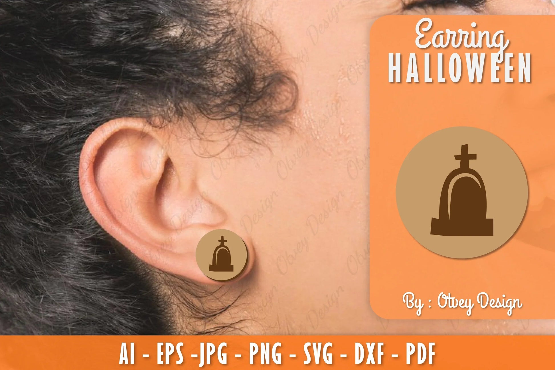 Earring Halloween Lasercut SVG Bundle 86 - CraftNest - Digital Crafting and Art