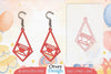 Birthday Earrings Lasercut SVG Bundle