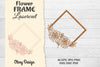 Frame Flower Lasercut SVG Bundle