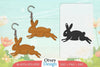Earring Rabbit Lasercut SVG Bundle