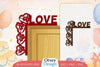 Door Corner Valentine Lasercut SVG Bundle