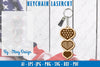 4th of July Keychain SVG Bundle