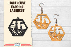 Lighthouse Earring Lasercut SVG Bundle 60 - CraftNest - Digital Crafting and Art