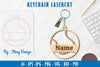 Ball Keychain SVG Bundle