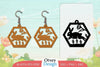 Earring Rabbit Lasercut SVG Bundle