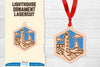 Lighthouse Lasercut Ornament SVG Bundle