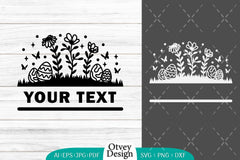 Easter Bunny Garden Scene SVG Bundle 16 - CraftNest - Digital Crafting and Art