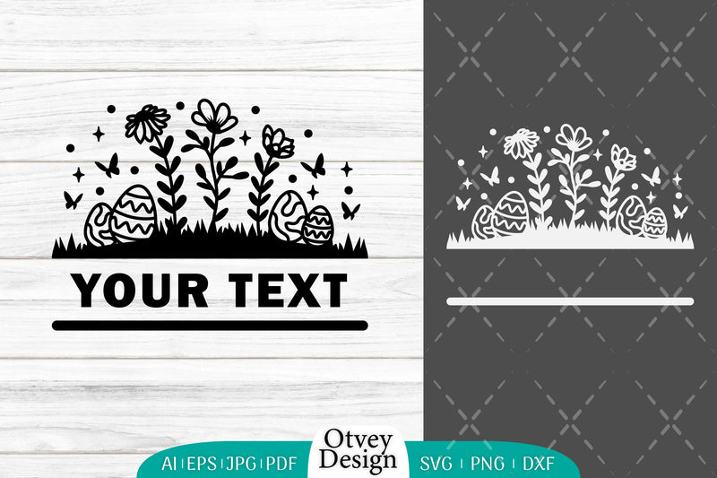 Easter Bunny Garden Scene SVG Bundle 16 - CraftNest - Digital Crafting and Art