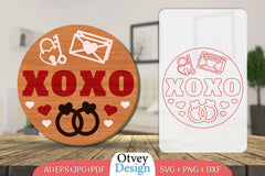 Valentine Door Welcome Sign SVG Bundle 4 - CraftNest - Digital Crafting and Art