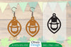 St Patrick's Day Earring Lasercut SVG Bundle