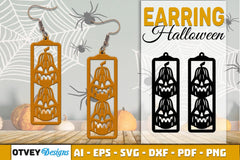 Earring Halloween Lasercut SVG Bundle29 - CraftNest - Digital Crafting and Art