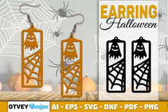 Earring Halloween Lasercut SVG Bundle - CraftNest - Digital Crafting and Art