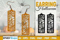Earring Halloween Lasercut SVG Bundle - CraftNest - Digital Crafting and Art