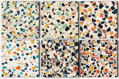 Terrazzo Seamless Patterns Digital Paper - CraftNest - Digital Crafting and Art