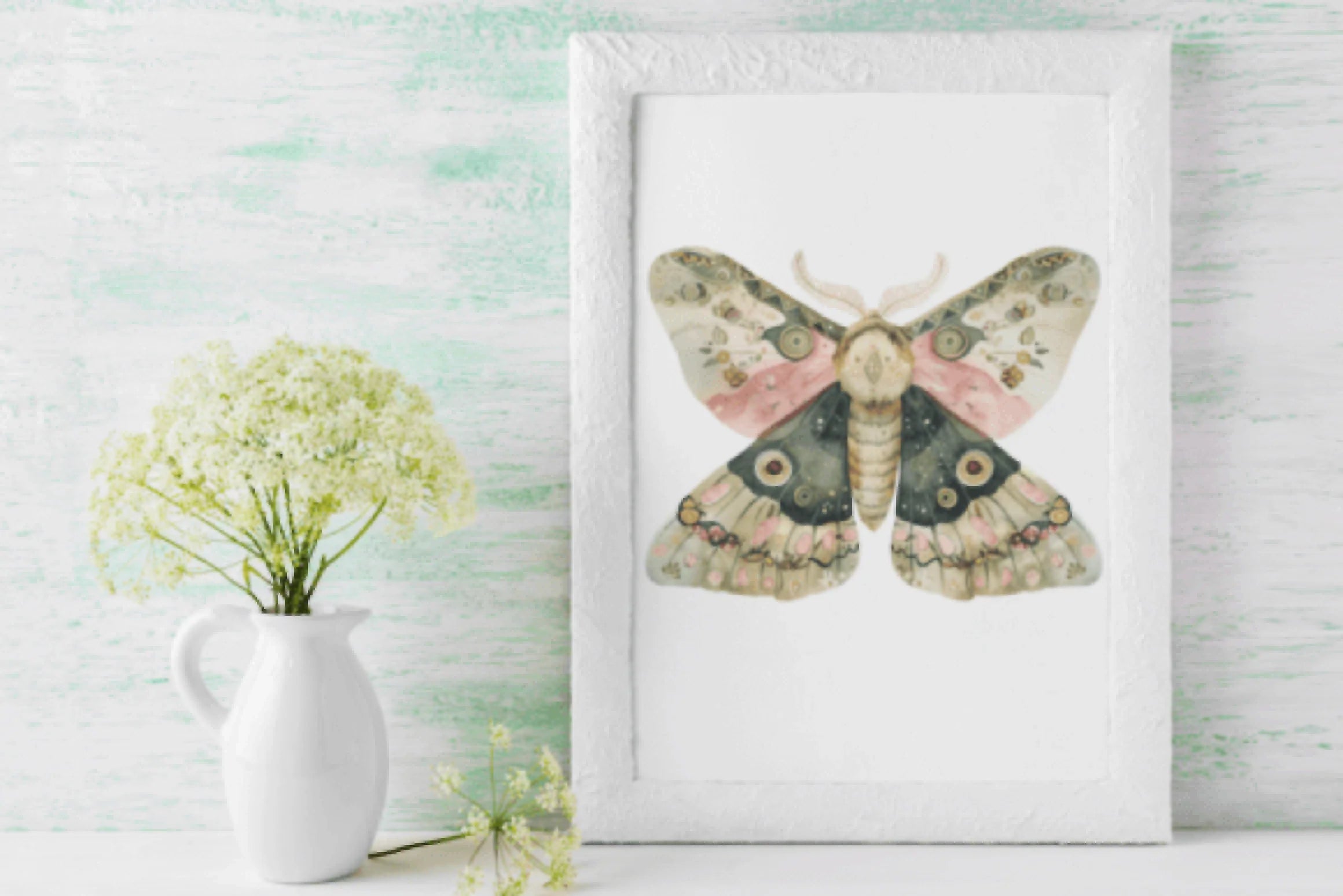 Enchanting Mystical Moth Clipart Bundle - CraftNest - Digital Crafting and Art