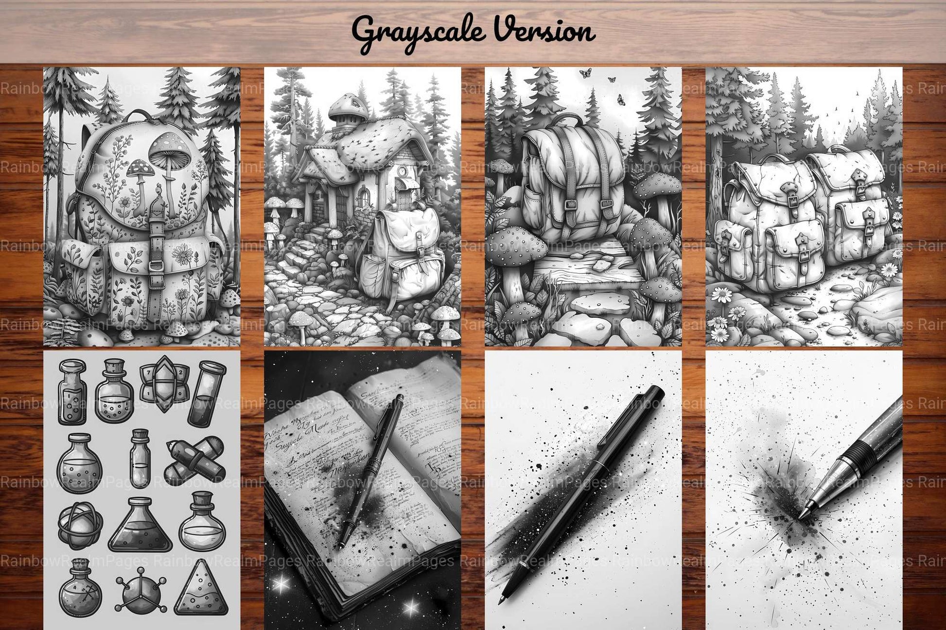 Magic Back To School Coloring Books - CraftNest - Digital Crafting and Art