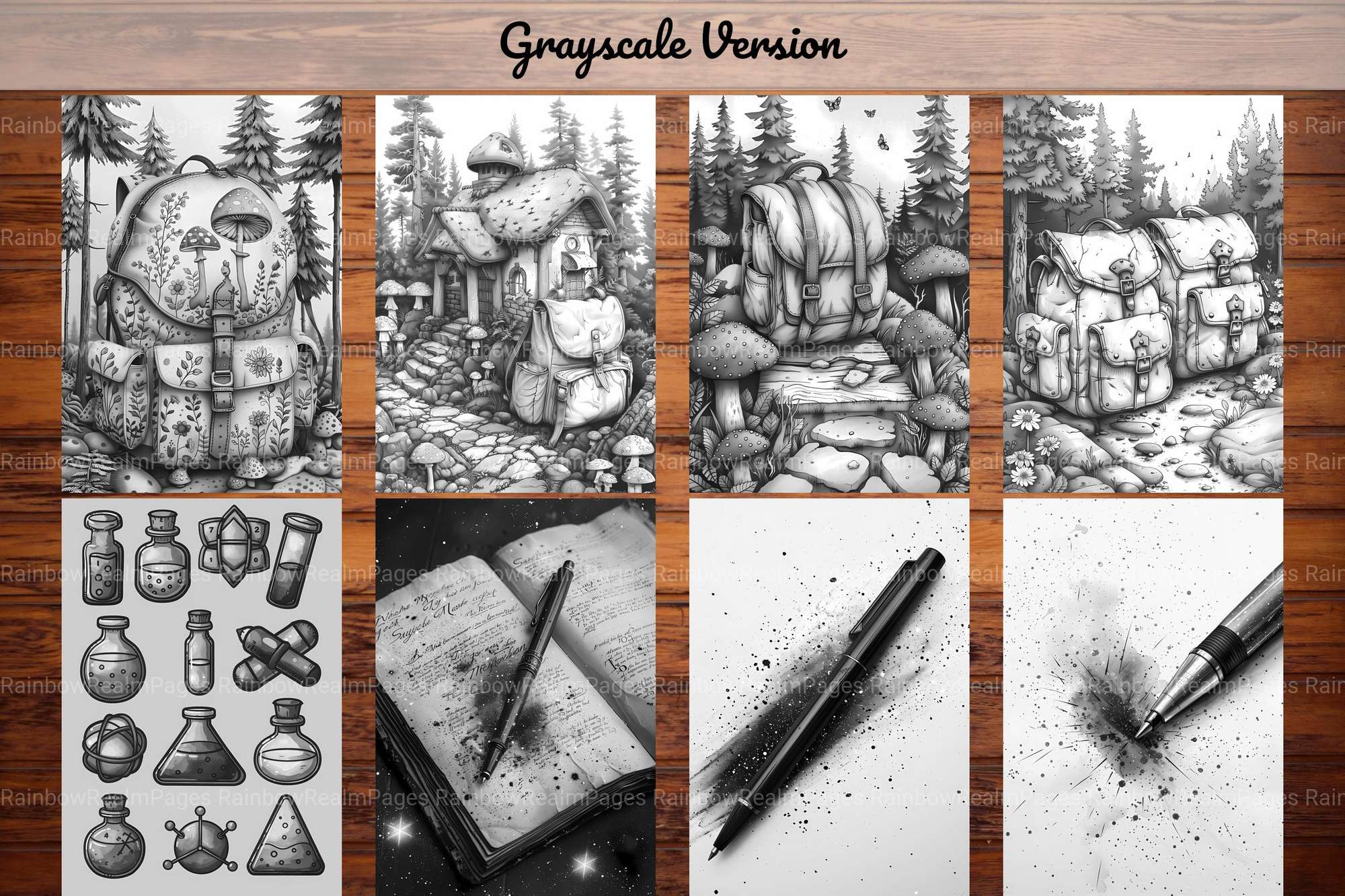 Magic Back To School Coloring Books - CraftNest - Digital Crafting and Art