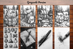 Magic Back To School Coloring Books - CraftNest - Digital Crafting and Art