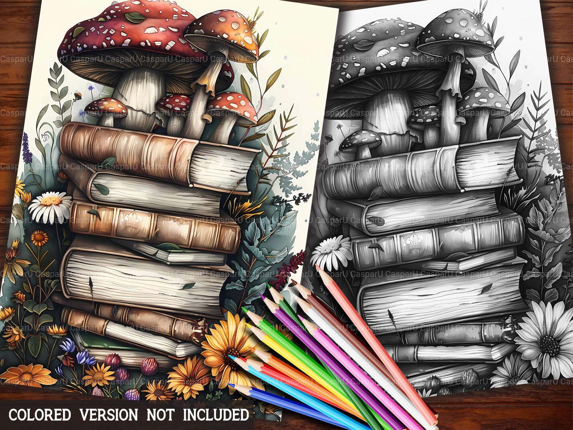 Magic Back To School Coloring Books - CraftNest - Digital Crafting and Art
