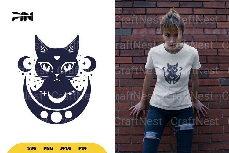 Magical Cat Mythical Creature SVG Bundle - CraftNest - Digital Crafting and Art