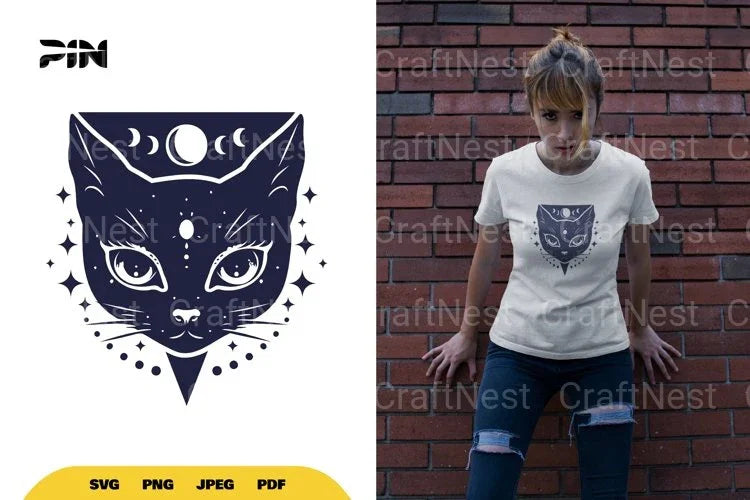 Magical Cat Mythical Creature SVG Bundle - CraftNest - Digital Crafting and Art