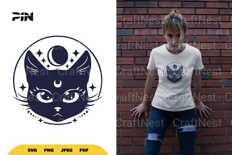 Magical Cat Mythical Creature Clipart Bundle - CraftNest - Digital Crafting and Art