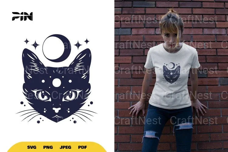 Magical Cat Mythical Creature SVG Bundle - CraftNest - Digital Crafting and Art