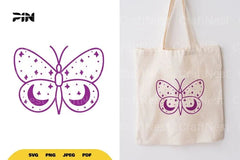 Magical Celestial Butterfly SVG Bundle - CraftNest - Digital Crafting and Art