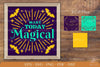 Make Today Magical 3D Shadow Box Layered Papercut Clipart Bundle