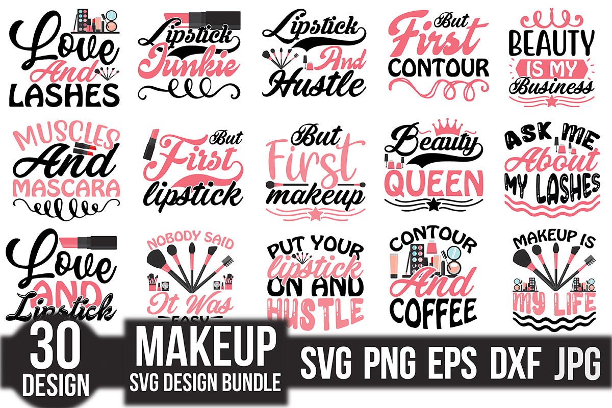Lipstick SVG Bundle