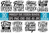 Makeup SVG Bundle 4