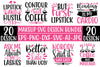 Makeup SVG Bundle 3