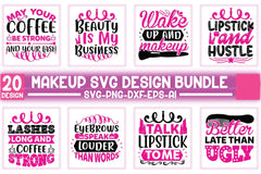 Makeup Design SVG Bundle - CraftNest - Digital Crafting and Art