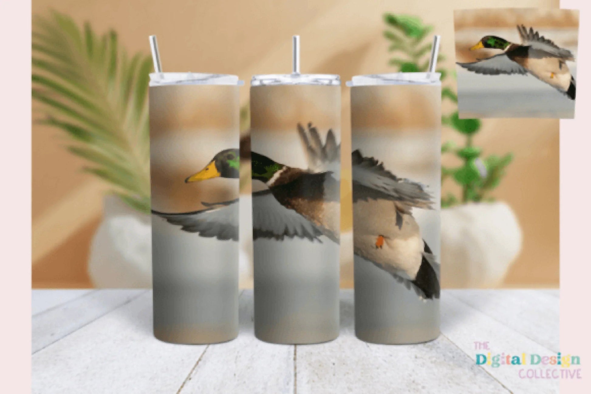 Mallard Duck Tumbler Wrap Bundle - CraftNest - Digital Crafting and Art