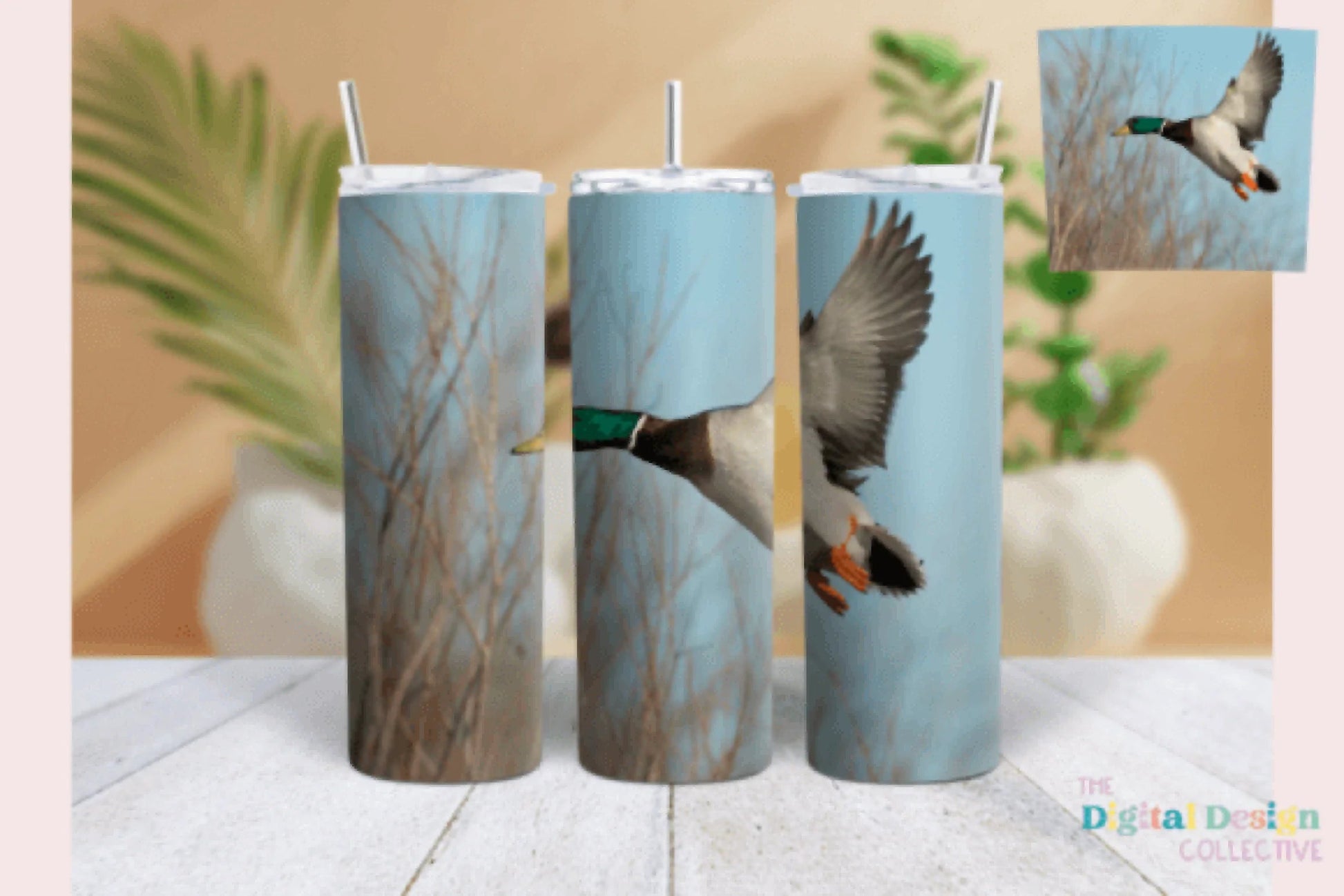 Mallard Duck Tumbler Wrap Bundle - CraftNest - Digital Crafting and Art