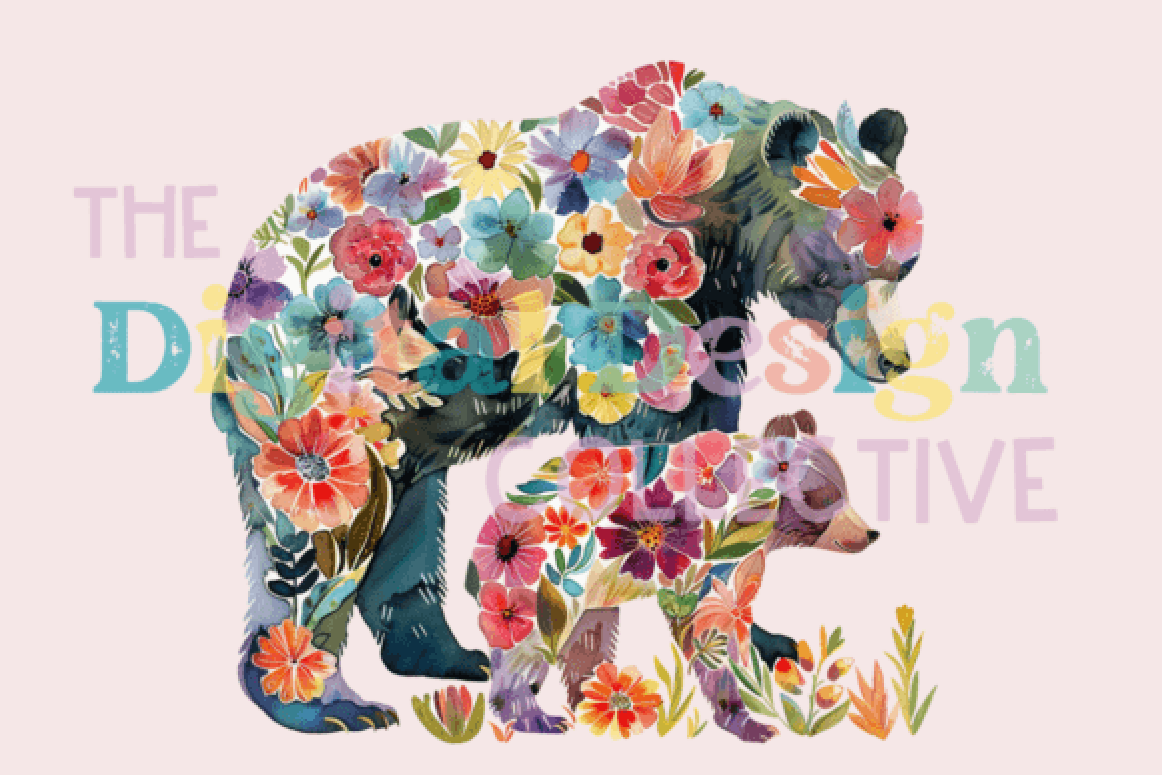 Mama Bear & Baby Bear Clipart Bundle