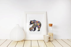 Adorable Mama and Baby Bear Clipart Bundle - CraftNest - Digital Crafting and Art