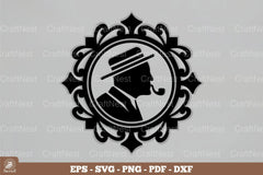 Elegant Victorian Man SVG Bundle - CraftNest - Digital Crafting and Art