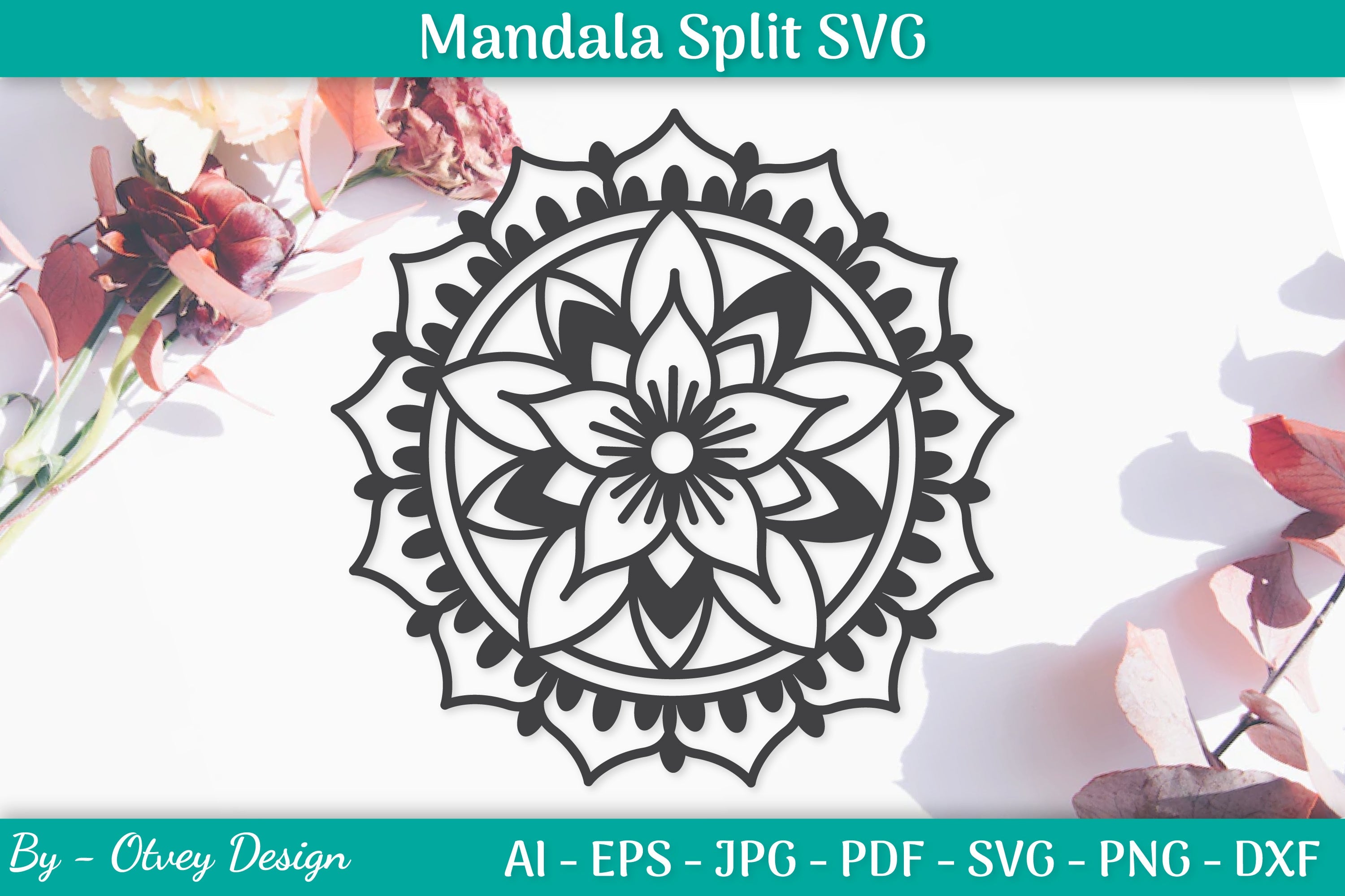 Mandala SVG Template Bundle