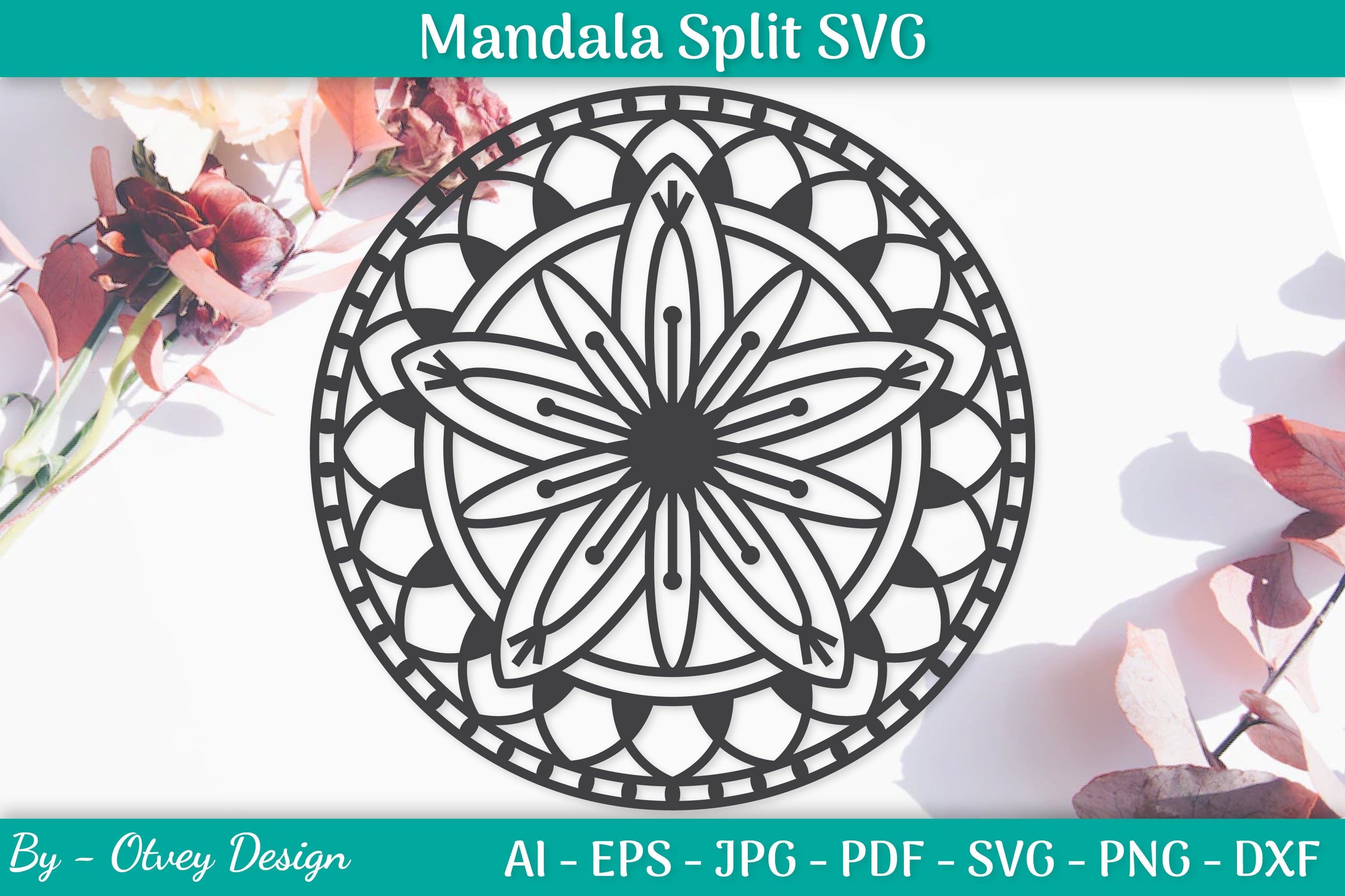 Mandala SVG Template Bundle