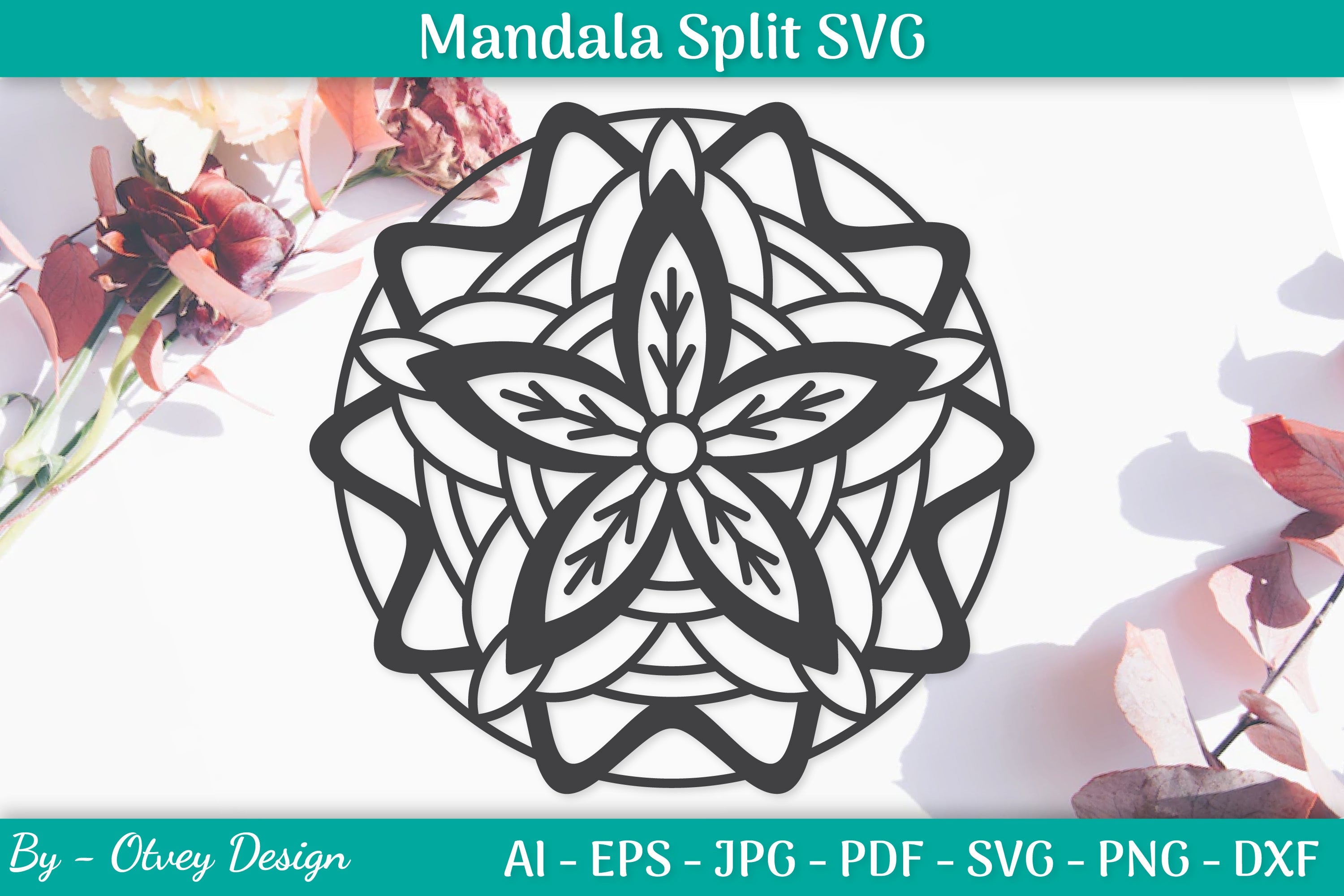 Mandala SVG Template Bundle