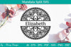Mandala Split SVG Template Bundle
