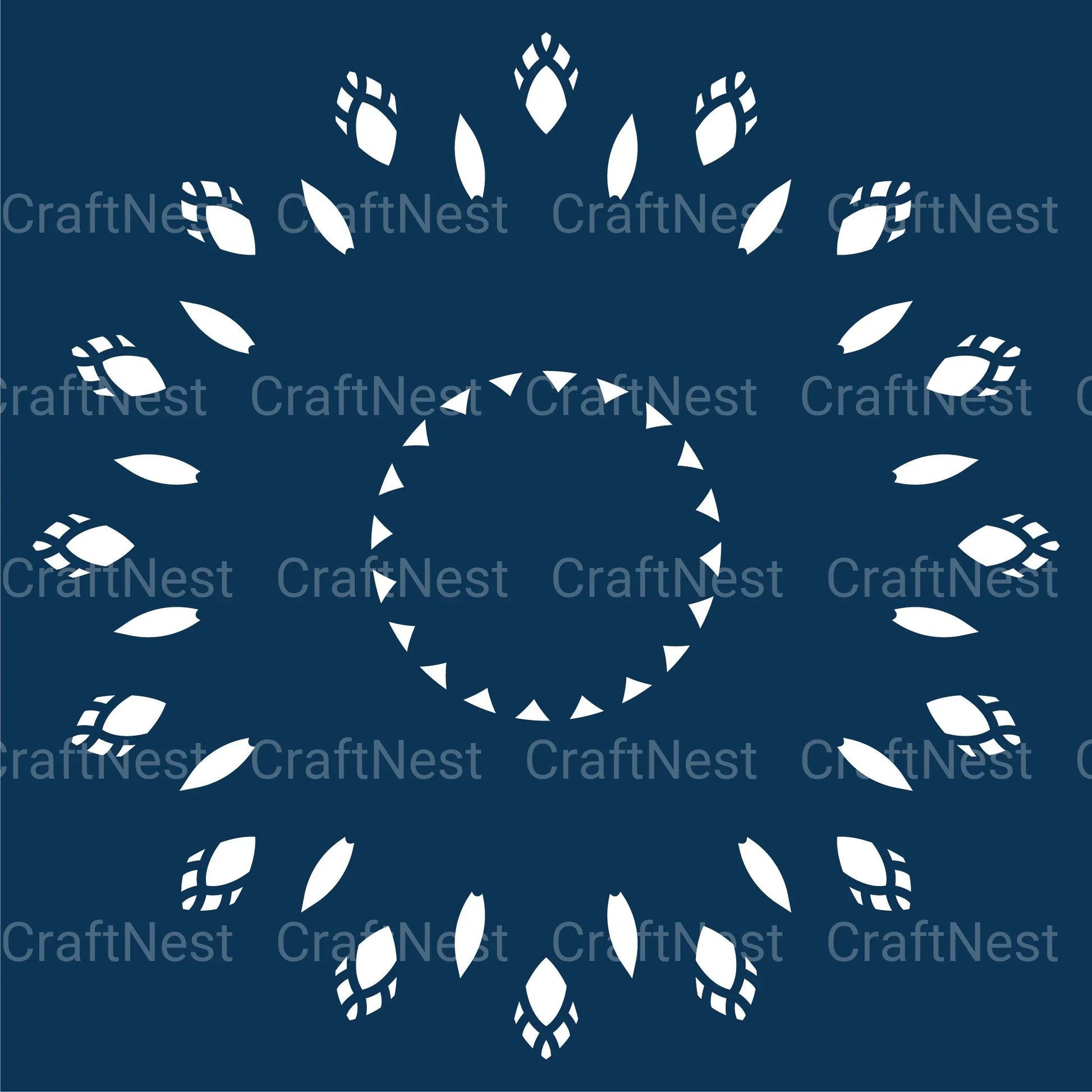 Mandala 3D Layered Papercut SVG Bundle - CraftNest - Digital Crafting and Art