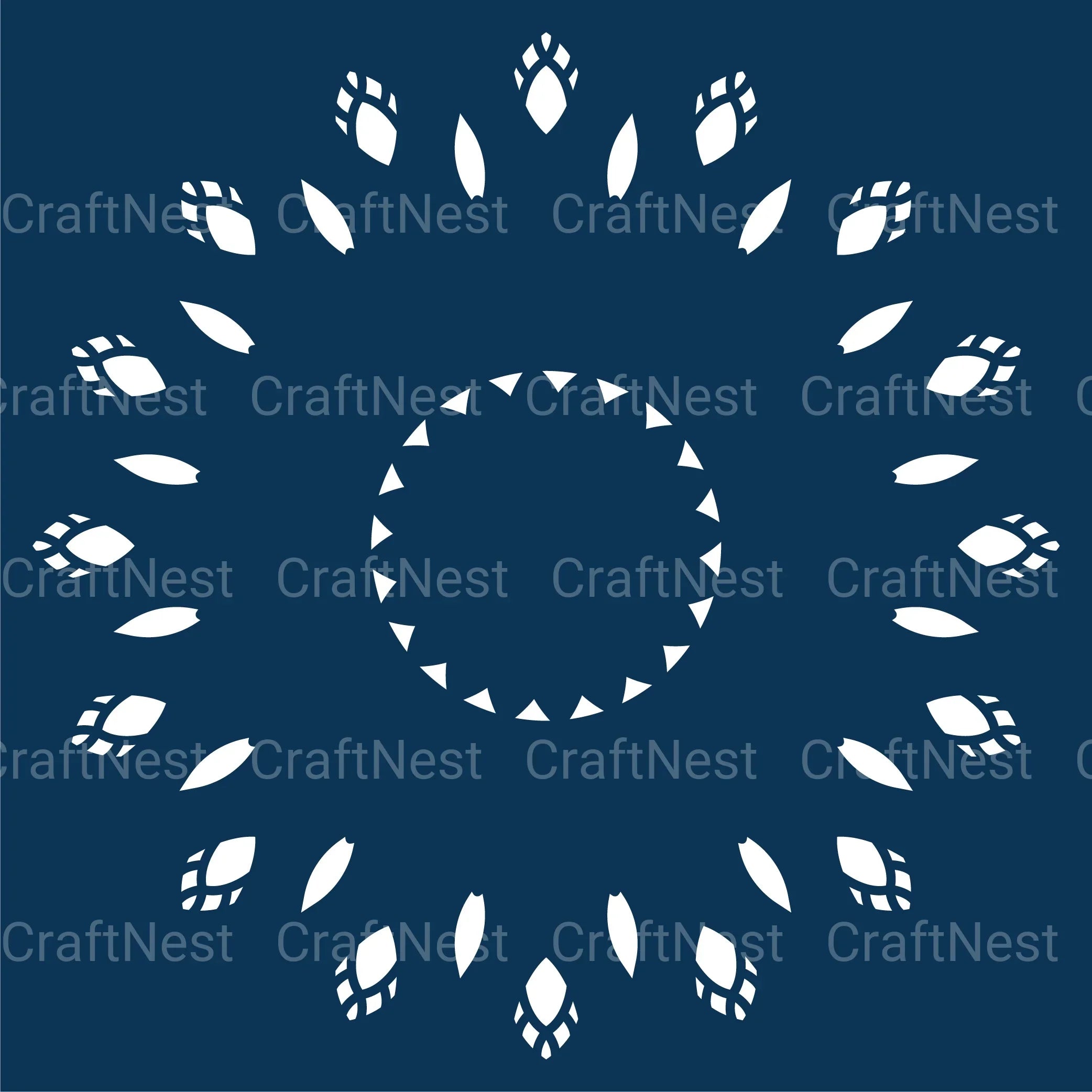 Mandala 3D Layered Papercut SVG Bundle - CraftNest - Digital Crafting and Art
