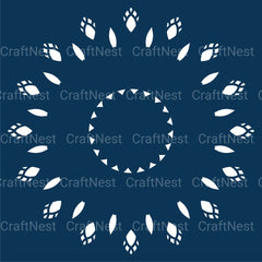 Mandala 3D Layered Papercut SVG Bundle - CraftNest - Digital Crafting and Art