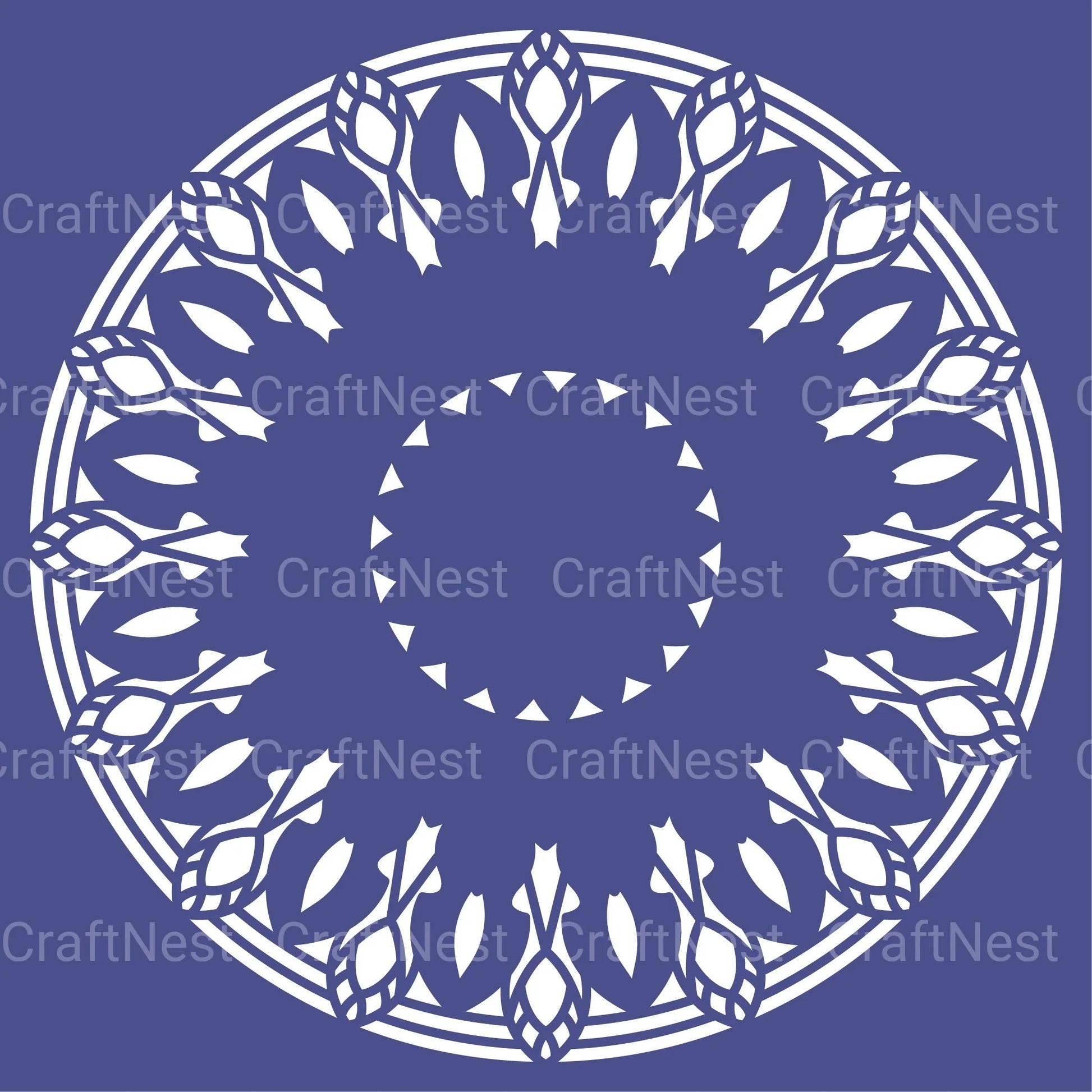 Mandala 3D Layered Papercut SVG Bundle - CraftNest - Digital Crafting and Art