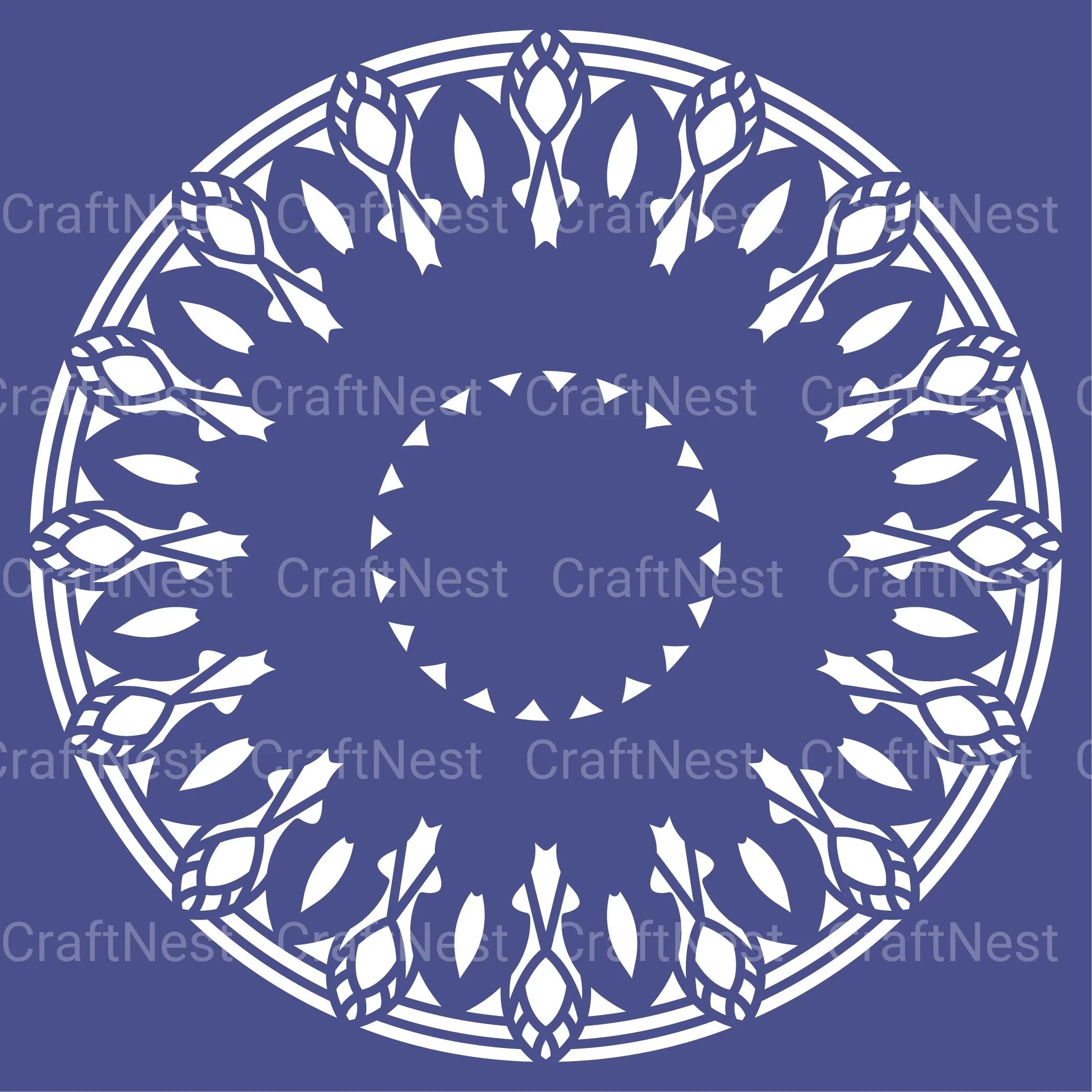Mandala 3D Layered Papercut SVG Bundle - CraftNest - Digital Crafting and Art