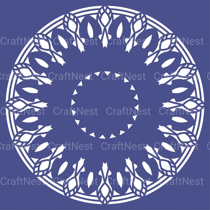 Mandala 3D Layered Papercut SVG Bundle - CraftNest - Digital Crafting and Art