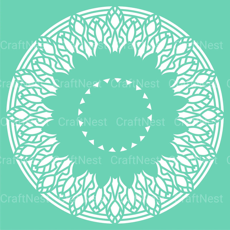 Mandala 3D Layered Papercut SVG Bundle - CraftNest - Digital Crafting and Art